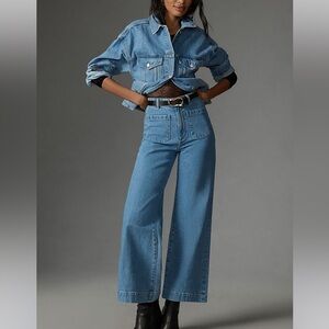 Rolla’s High Rise Wide Leg Jeans Size 27